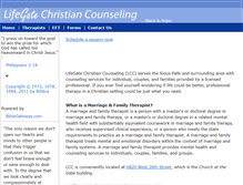 Tablet Screenshot of lifegatechristiancounseling.com